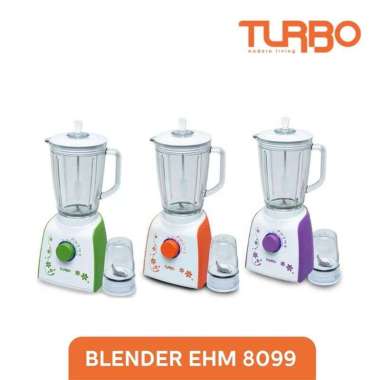 Blender Turbo EHM 8099 / Blender Plastik Turbo EHM 8099 / Blender Turbo 2 Liter Jar Plastik EHM 8099