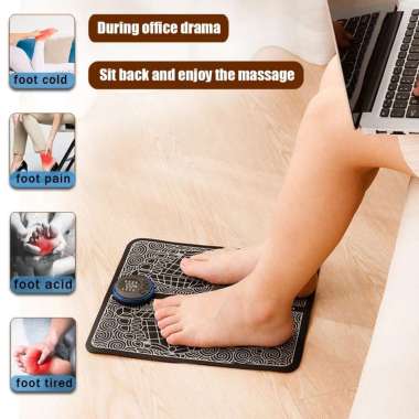 Alat Pijat Kaki Elektrik EMS Foot Massager USB 6 Mode ORIGINAL