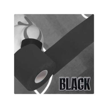 Goto Kinsio Kinesio Perban Elastis Kinesiology Tape Taping Olahraga BLACK