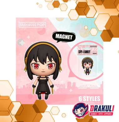 Sunrisepop Spy x Family 3D Foam Magnet - Yor Briar