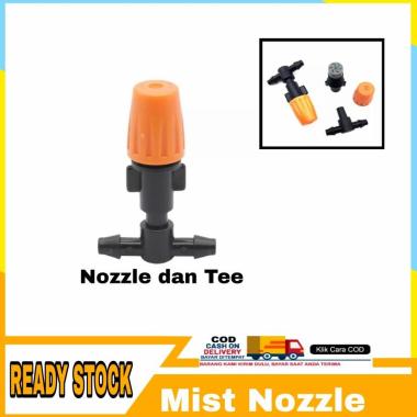 Nozel sprayer dan Tee / Foger / misting / Nozle kabut / Nozel oren
