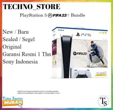 Console Ps5 Disc Version Bundle FIFA 2023 - konsol Sony Ps 5 Bundle Fifa 23 - Sony Playstation 5 FIF