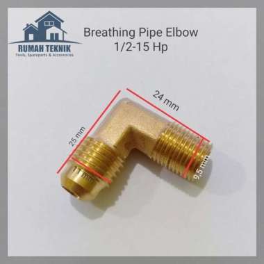 Breathing Pipe Elbow Kompresor 1/2-15 hp