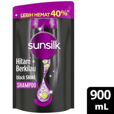 Surabaya - Sunsilk Shampoo Rambut Hitam Berkilau Black Shine Activ-Infusion dengan Urang Aring [900