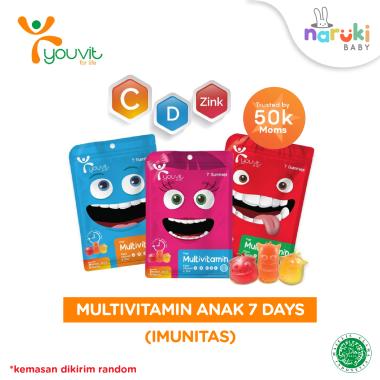 Youvit Series Multivitamin Dewasa Anak Omega Collagen Beauti Gummy Multivit Anak 7 Days