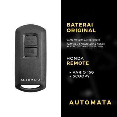 baterai remote kunci motor honda scoopy 2021 prestige stylish original