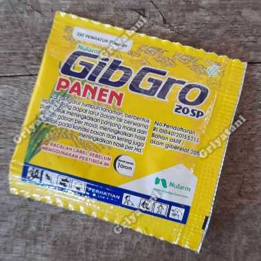 ZPT Gibgro Panen Asam giberelat 20 persen
