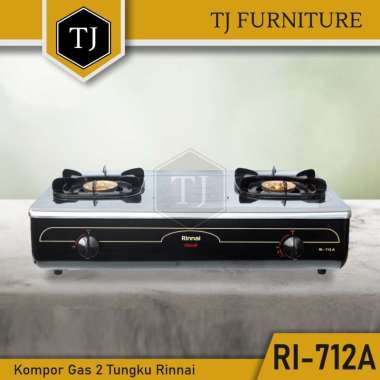 Rinnai Kompor Gas 2 Tungku - RI 712A / RI 712 A / RI712A / RI-712A