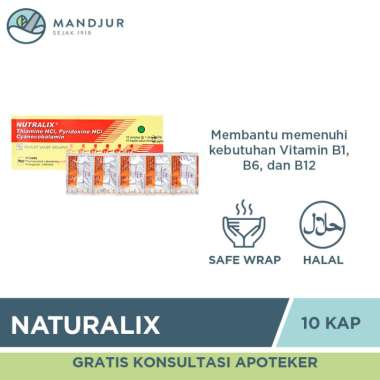 Nutralix 10 Kaplet - Suplemen Vitamin B