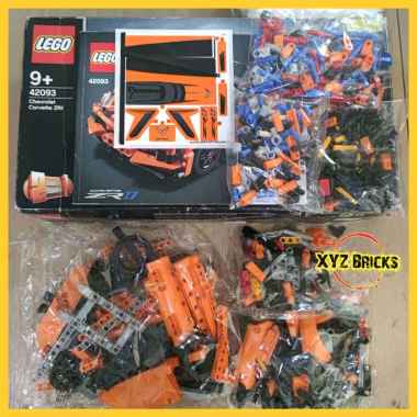LEGO 42093 - Technic Chevrolet Corvette ZR1 - MISP Re-Sealed - Bad Box