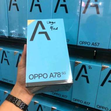 oppo a78 5g 8/128 gb garansi resmi oppo Purple