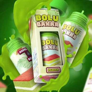 Bolu Bakar Pandan 60ML by Ubay Pipens x Java Juice / Liquid Bolu Bokar FB 9MG 60ML