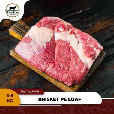 Beef Brisket PE Loaf AUS - for Slow BBQ | Daging Sandung Lamur Utuh 3.9 kg