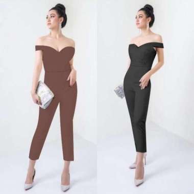 1328 Setelan Sabrina Sexy/Stelan Wanita Sexy/Baju Sabrina Korea/Dress Hitam