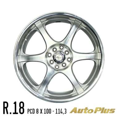 VELG MOBIL RING 18 REPLIKA SPARCO (D639)