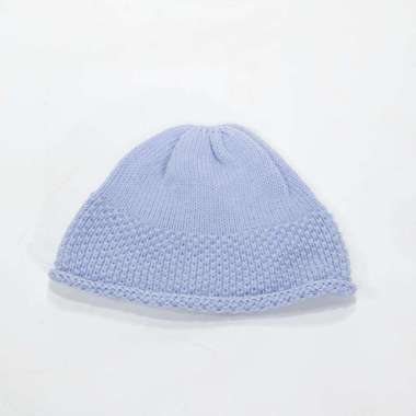 hat (topi rajut / kupluk ) - Truffle L Blue-3y