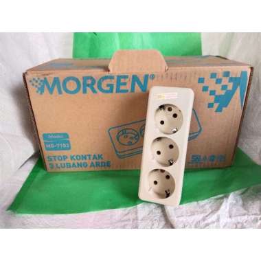 STOP KONTAK ARDE 3 LUBANG MORGEN