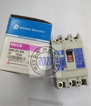 SHIHLIN ELECTRIC MCCB BM100-SN 3P 100A