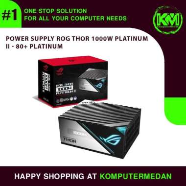 POWER SUPPLY ROG THOR 1000W Platinum II - 80+ Platinum