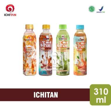 Ichitan Thai / Minuman Rasa / Milk Tea / Brown Sugar (Botol 310ml) Milk Tea
