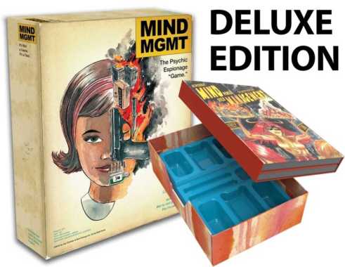 Mind MGMT: The Psychic Espionage “Game.” Deluxe Edition Board Game