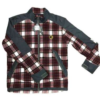 Jaket Sweater Flanel Tromax Rinjani RED