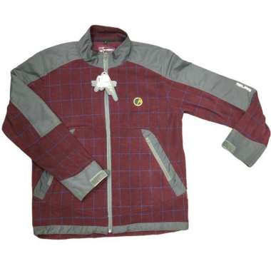 Jaket Sweater Flanel Tromax Rinjani MAROON