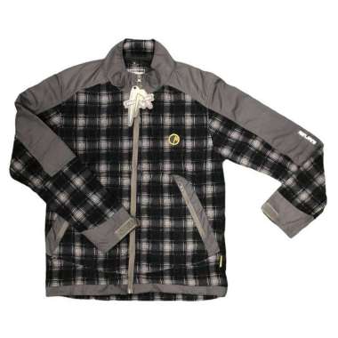 Jaket Sweater Flanel Tromax Rinjani GREY