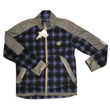 Jaket Sweater Flanel Tromax Rinjani PURPLE