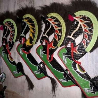 Kuda Lumping halus, Ebeg SUPER, dari kulit bambu, untuk SMA, DEWASA