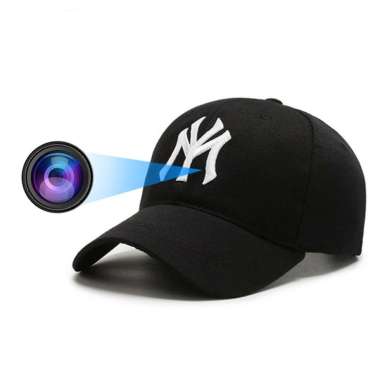 Spy IP Camera Topi Wifi Kamera HD 1080P Memory 8GB APP Control Monitoring Jarak Jauh Kamera Olah Rag