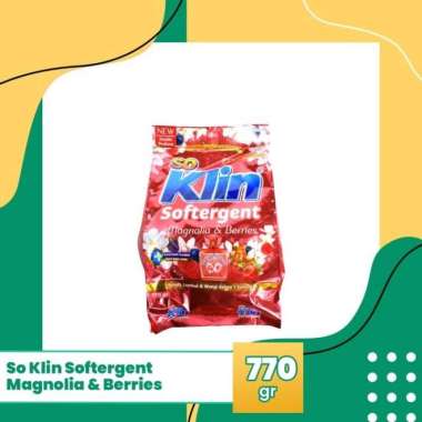 Detergent Soklin Softergent Magnolia & Berries 770 gr