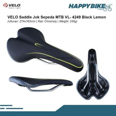 VELO Sadel Jok Dudukan Sepeda 4249 Bicycle Saddle MTB Roadbike