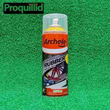 CAT SEMPROT KARET PILOX STICKER VELG RUBBER PAINT SPRAY FILM KUNING