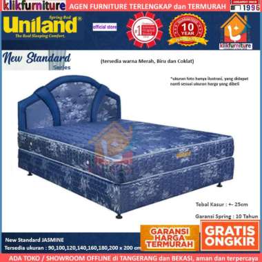 Bed Set New Standard JASMINE Uniland Springbed 120 x 200