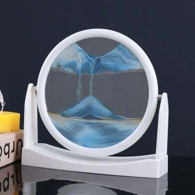 Moving sandscape - Moving Sand Painting art picture - ROTATABLE RT-WF-BLUE