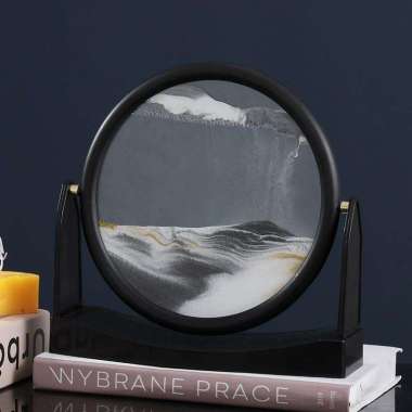 Moving sandscape - Moving Sand Painting art picture - ROTATABLE RT-BF-BLACK