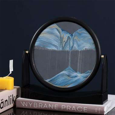 Moving sandscape - Moving Sand Painting art picture - ROTATABLE RT-BF-BLUE
