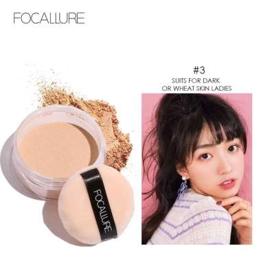 FOCALLURE SUPER FINE SETTING LOOSE POWDER BEDAK TABUR 03