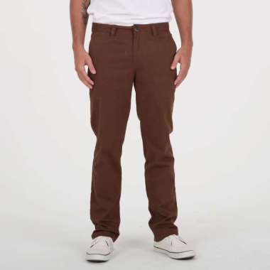VOLCOM MLP ENCINO SLIM DKE Celana Panjang Pria VOLCOM MLP ENCINO DKE 30 Dark Earth