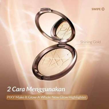 Pixy Make It Glow A Whole New Glow Highlighter High Lighter Strobing Shimering White