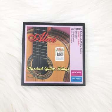 Alice AC136BK Black Classic Guitar Strings - Senar Gitar Klasik Nylon AC136BK-H