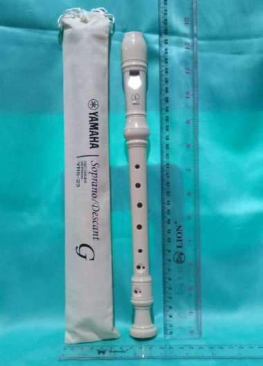 Seruling Suling Recorder Sopran Yamaha ASLI ORIGINAL READY STOCK