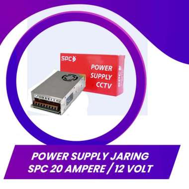 POWER SUPPLY JARING SPC 20 AMPERE / 12 VOLT