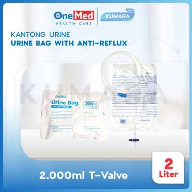 ONEMED - Urine Bag T-Valve / Kantong Urine