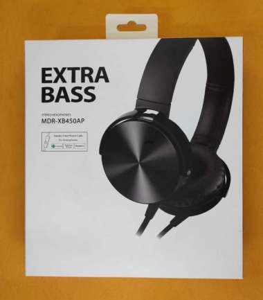 HEADPHONE BANDO EXTRA BASS MDR-XB450AP Merah