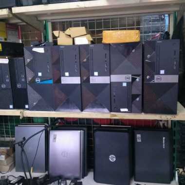 Obral Pc Branded core i3/i5/i7 gen 3/4/5/6/7/8/9 ram 8 ssd 120 Lenovo desktop generasi 3