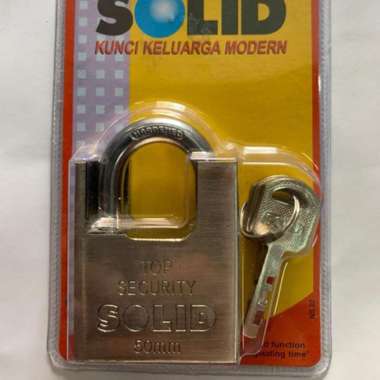 GEMBOK BAJA SOLID 808 50 50MM PADLOCK