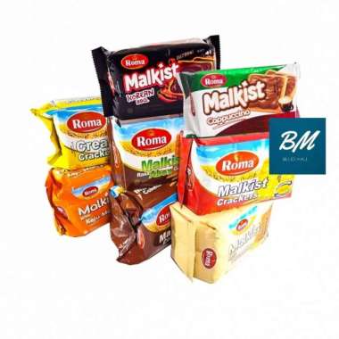 Roma Malkist Premium Pack / Roma Malkis Crackers Merah / Cream Kuning Crackers