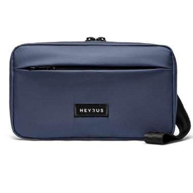 CLUCH BAG PRIA - HEYRUS RUSEL I Sling Bag Aruna Lite I Clutch Bag Pria Wanita Navy